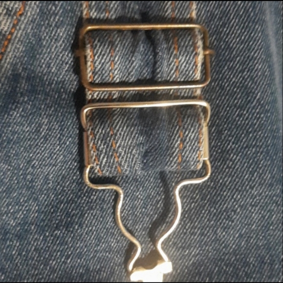 Walt disney winnie the pooh overalls (jeans) (denim) (overall) - Picture 3 of 9